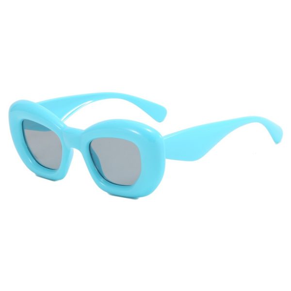 Cat's Eye Inflatable Bread Fashion Sunglasses Future Technology Sensation Sunglasses